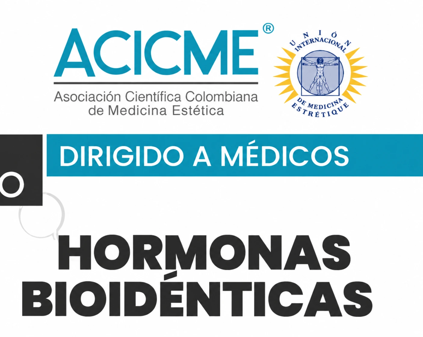 Reproducción digital del material del programa de Hormonas Bioidénticas de ACICME dirigido a médicos